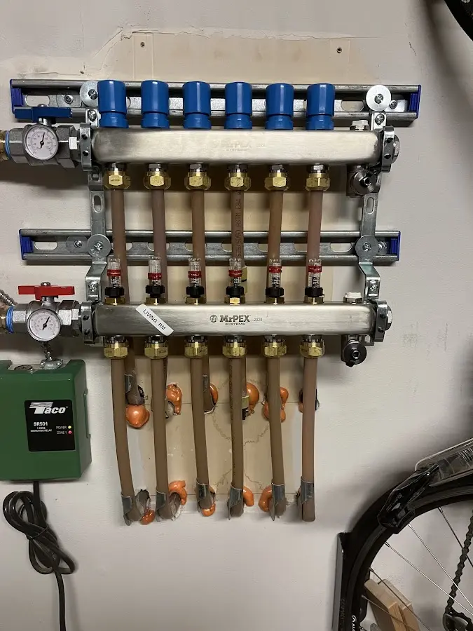 Plumber performing Leak Detection at a residential property in Mentor-on-the-Lake